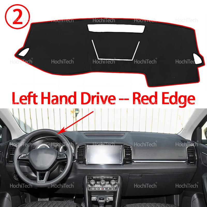 Car Dashboard Cover for Skoda Karoq 2017 2018   Auto Dash Board Mat Carpet Pad Sunshade Cape Cushion