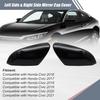 Priprilod Mirror Cap Cover Glossy Black Compatible With Honda Civic 2016-2021 Left Driver & Right Passenger Side # 76251TBAA21ZG 76201TBAA11ZF