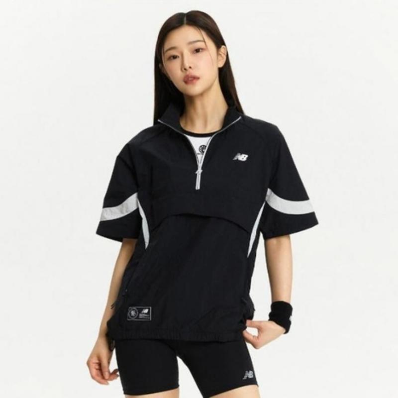 New Balance Windbreaker Short Sleeve Anorak Nbnae22513 19