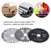 4pcs 3-3/8 Inch Diameter Mini Circular Saw Blade Circular Saw Blade Set  For Tile Grout Concrete