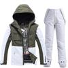 Men's & Women's Winter Ski & Snowboard Suit - Warm, Thickened Jacket and Pants