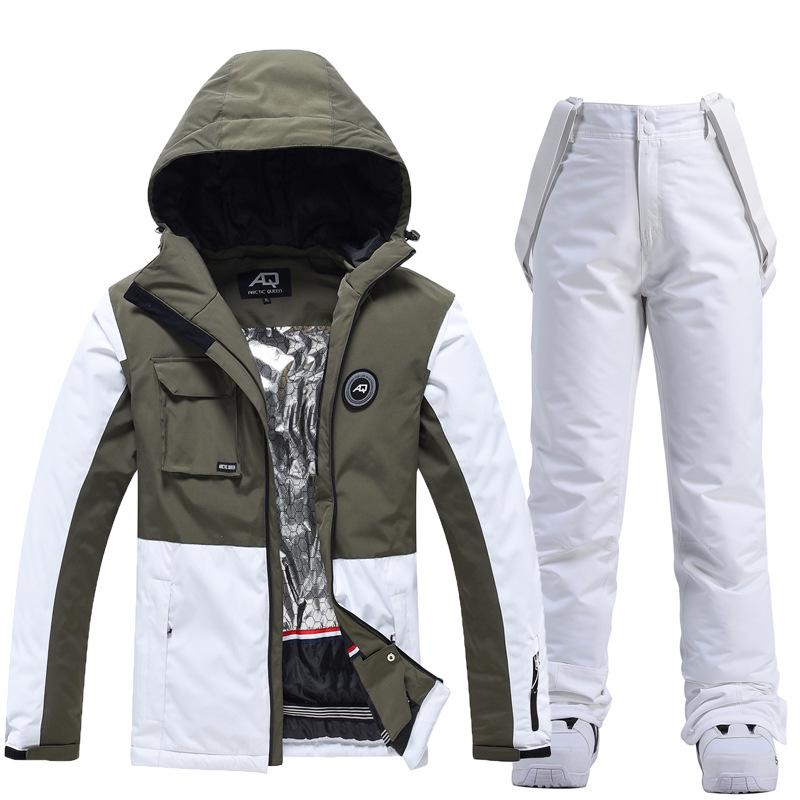Men's & Women's Winter Ski & Snowboard Suit - Warm, Thickened Jacket and Pants