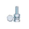 Zinc Plated Hex Bolt, Screw & Nut Set