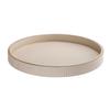 Genuine Leather Round Storage Organizers Tray Ideal For Jewelry Keys And Small Items In Any Room