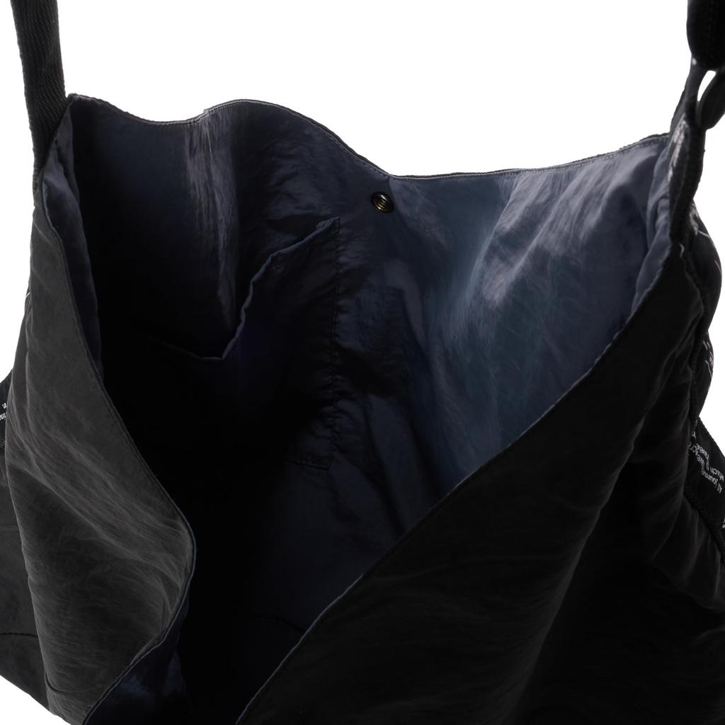 Cuco New Logo Tape X Wrinkled Nylon One-Shoulder BagA4 Fits 2413111204 Black (019)