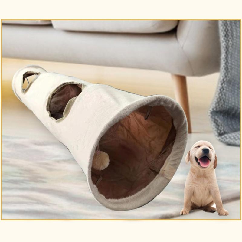 Cats Toys Tunnel Tube Tunnels Collapsible Kitten for Play Tent Interactive Toy Maze Cats House for Rabbit Small An