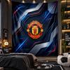 Arazzo da Appendere alla Parete Stampa Manchester United Tessuto per Soggiorno Camera da Letto Decorazione per la Casa