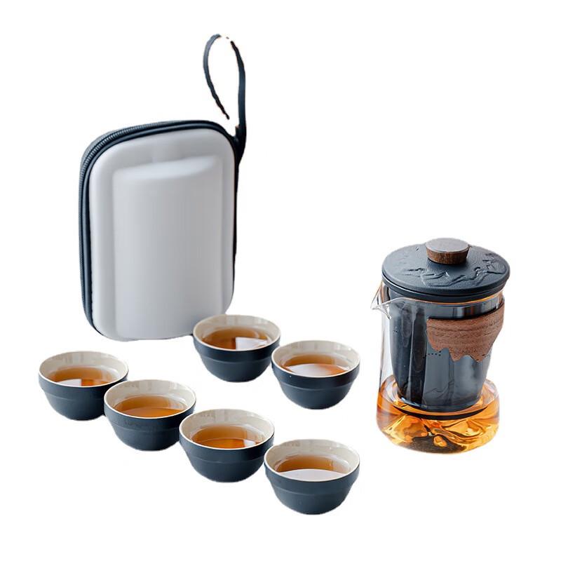 Portable Ceramic Travel Tea Set
