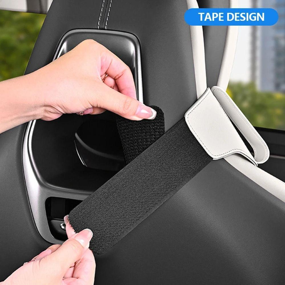 Comfortable Driving Car Seat Belt Fixator PU Leather Seat Belt  Positioner  Seat Belt System