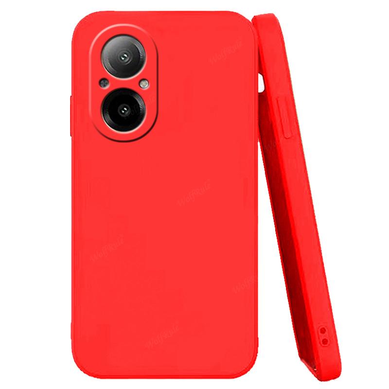 For Realme C67 Case Cover OPPO Realme C67 4G Capas Lens Protective Liquid Silicone Shockproof Back TPU Soft Fundas Realme C67 4G