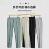 New Korean Version of Small Trousers Men's Suit Pants Spring and Autumn and Summer Drape Men's Pants Slim Straight Casual Long Pants Trend