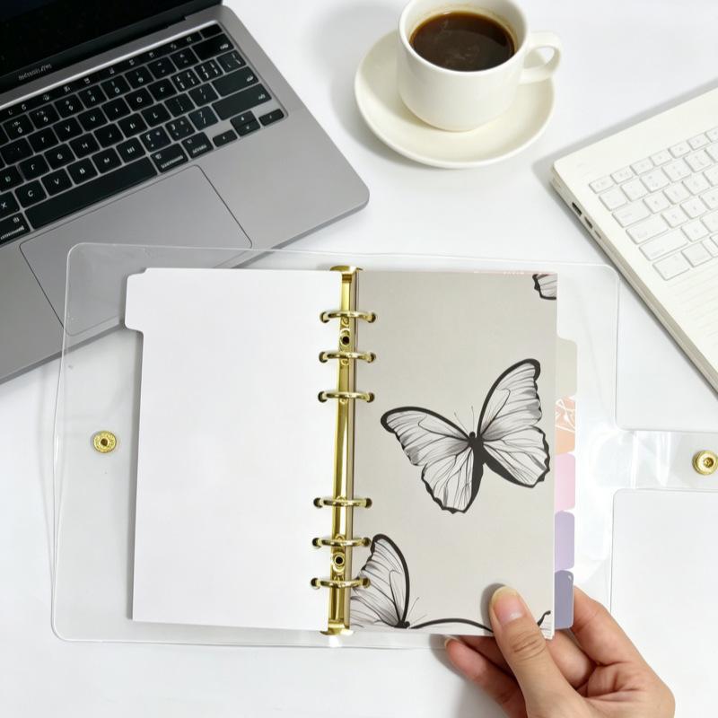 A6 Schmetterling Loseblatt Index Trennblätter Innenkern Für Ordner Planer Notizbuch Schreibwaren Notizbuch Papier Trennwand Zubehör