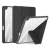 Case for iPad 10.2 (2021) - TPU+PC+Leather/PU, Black, Scratch-resistant