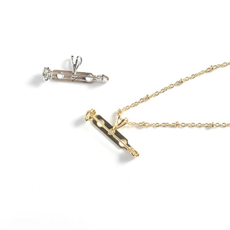 Multi Purpose Jewelry Adapter Necklace Brooch Converters Necklace Pendant Adapter Creative Jewelry Conversion Tool