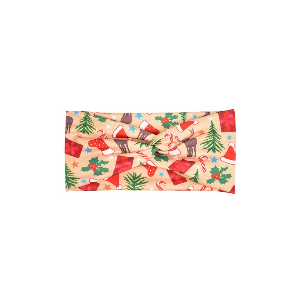 Bohemian Wide Yoga Sports Headbands for Women, Elastic Workout Hairbands & Fitness Hair Accessories