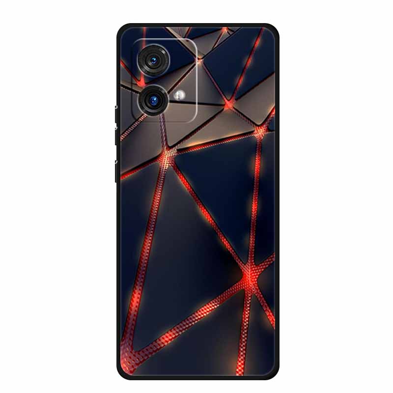 For Motorola Moto G84 G54 5G Case Animals TPU Soft Silicone Cover Phone Cases for Moto G54 MotoG84 Protector Wolf Bumper Coque