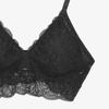Hwillaeondeoweeo [Set] Glow Lace Bra Top + 3 Types Of Panties (Triangles/Thongs/Boys Shorts) Choose 1 Set (Fi261Br01F022031)