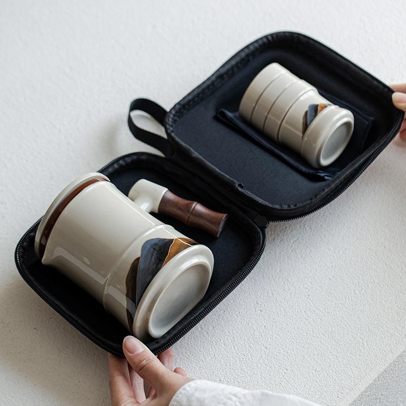 High-end travel tea set gift set company souvenir gift corporate anniversary customer employee gift
