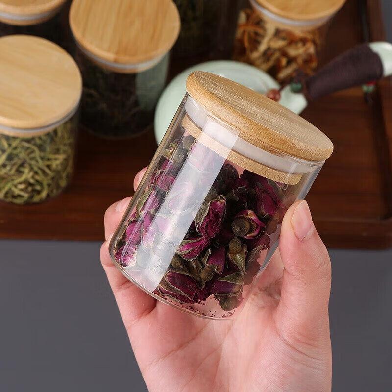 Sealed Glass Tea Canister