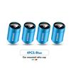4PCS Car Air Tire Valve Caps Aluminum Wheel Tyre Stem Cover For Toyota 86 Harrier Vellfire Alphard Camry Avensis
