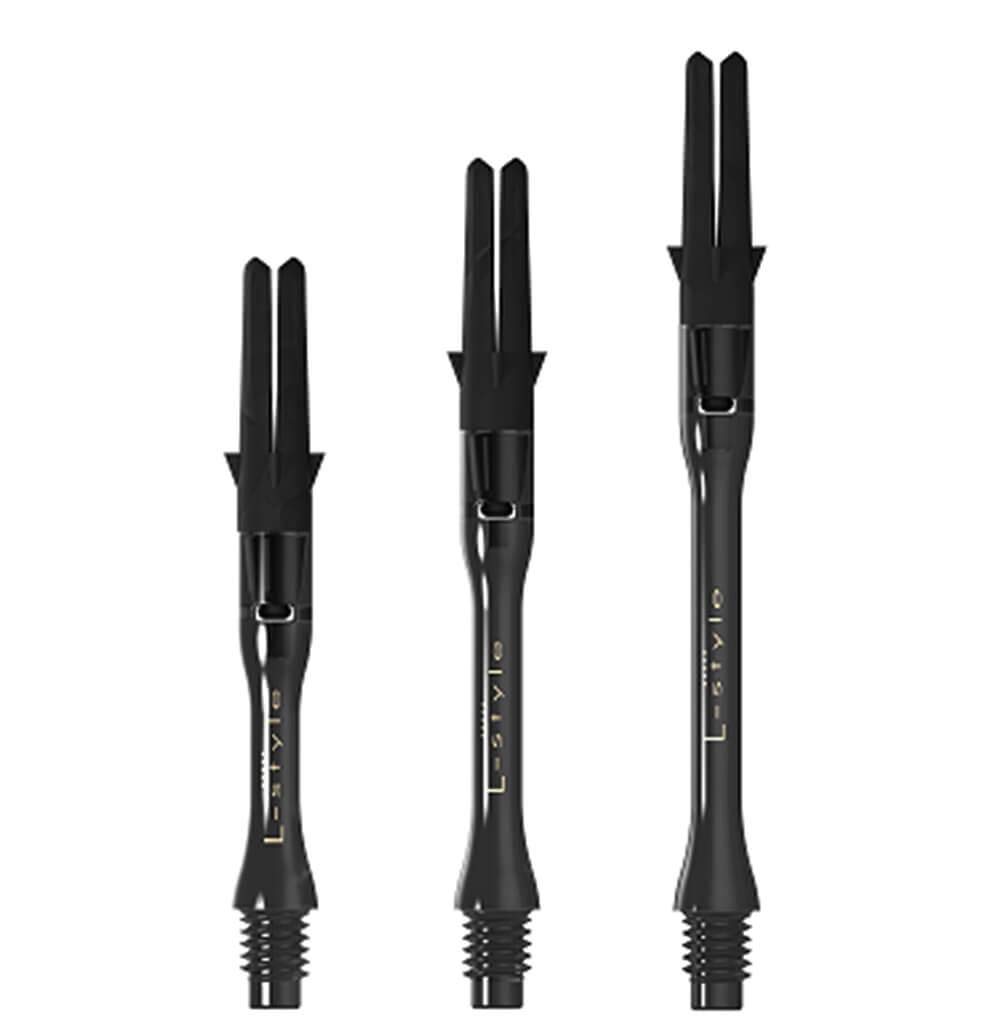 L-style L-shaft Carbon Silent Shaft Carbon clear black 440 fls3123