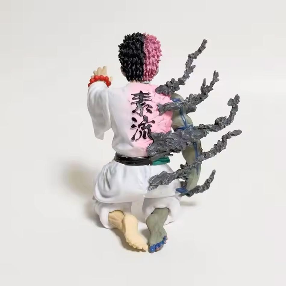 13cm Demon Slayer Figure Akaza Anime Action Figure PVC Figurine Collectible Model Children Toys Halloween Gifts Doll Ornaments