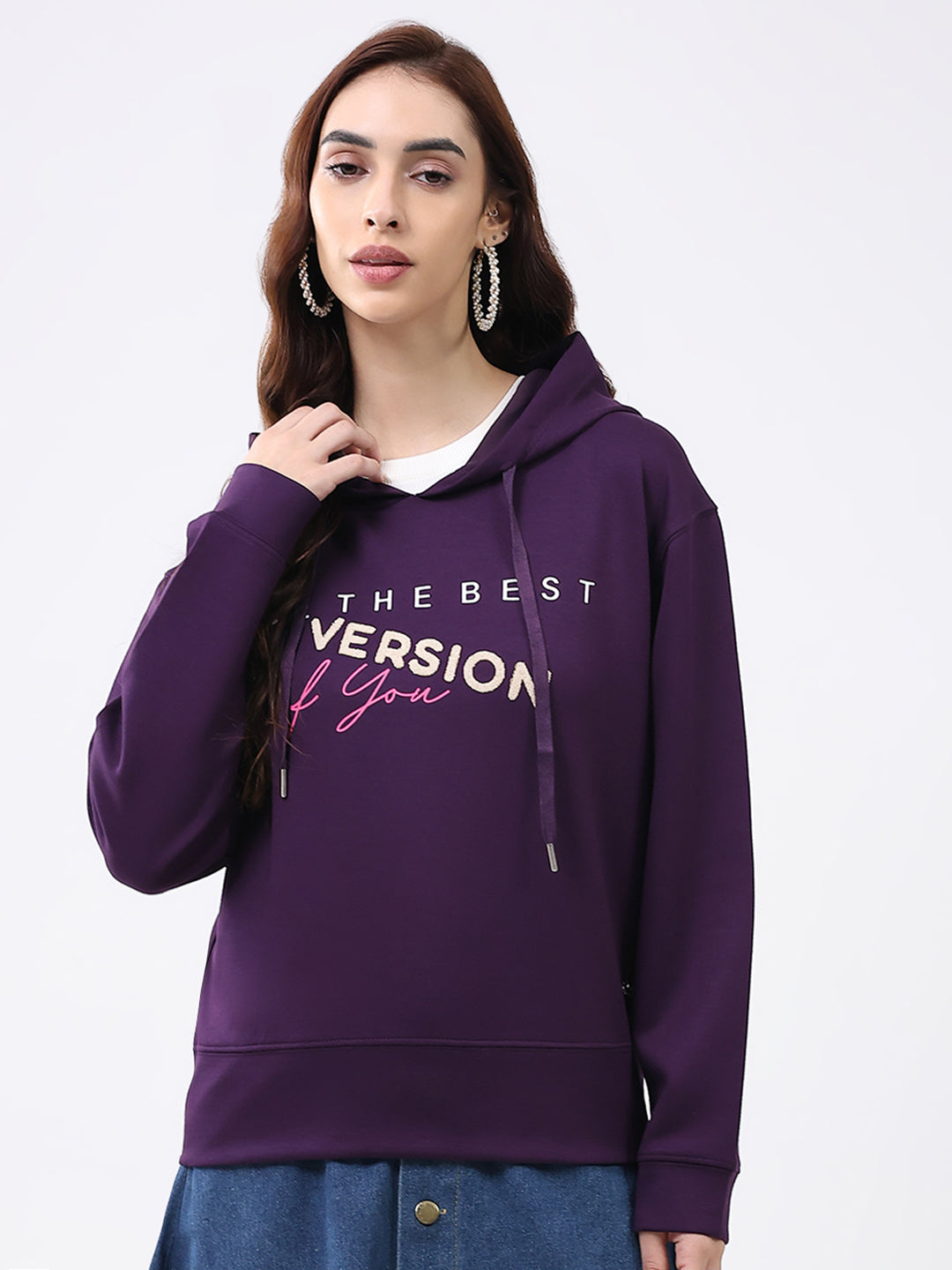 Monte Carlo Women Regular Fit Purple Top XXL