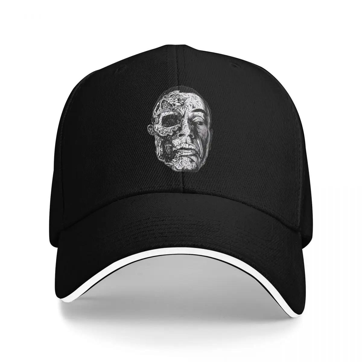 Gus Gustavo Fring Half Skull Face Funny Punk Hat Unisex s Cap Women s Cap Baseball Cap For Unisex One Size