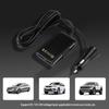 36W USB Car Charger Fast Charging One To Four Rear Seat Car Charge QC3.0 for IPhone Xiaomi 13 Samsung Huawei Car Phone Adapter