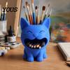 3D Printed Pen Cup Cat Shaped Candy Bowl, Cute Storage Container, Desktop Desk Organizer Holder, Versatile for Pencils Jewelry Hair Ties