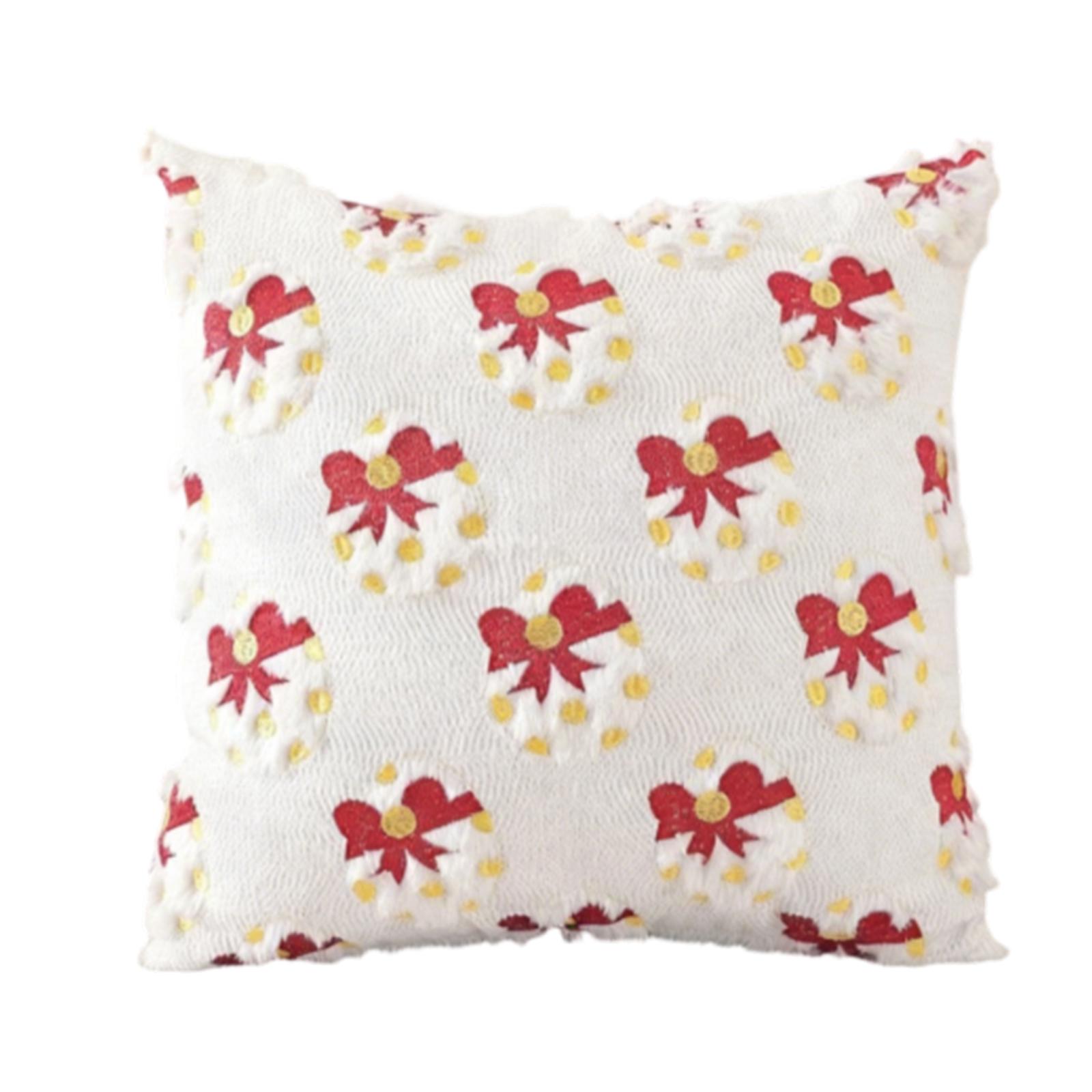 4545cm Easter Throw Pillow Set without Core - PV Bow-shaped Easter Eggs - Living Room Sofa Throw Pillow - Pillow Cover One Size 900₽