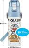 Skater Stainless Steel Water Bottle with Sanrio Kids' 2-Way Cup, 430ml, "I'm Doraemon" Design, Girls' SKDC4-A