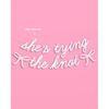 xo, Fetti She's Tying the Knot Banner - Iridescent Foil | 4.5 Ft. | Bow Bachelorette Decorations, Engagement Party Sign, Proposal Background, Bach