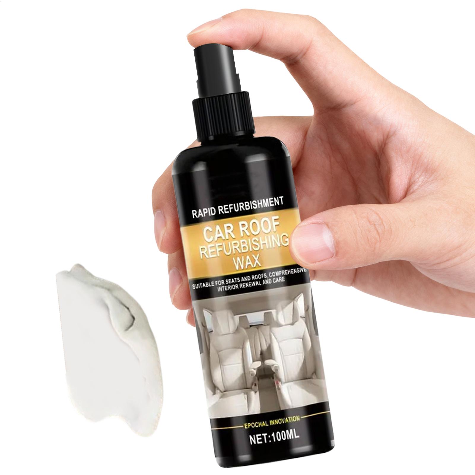 

Car Interior Cleaner 100ml Fabric Leather Cleaning Spray Leather Seat Stain Remover For Headliner Upholstery Carpet Roof Home China Mainland
