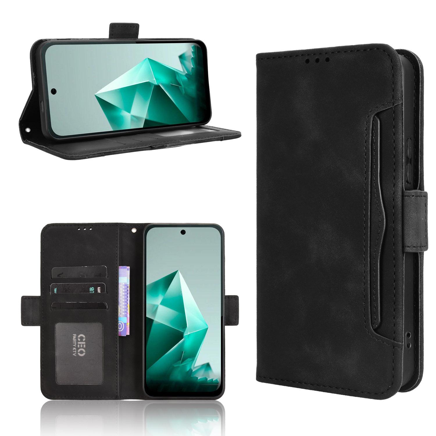 

For Infinix Note 50x 5G Leather Case Phone Wallet Cover with Multiple Card Slots Blue