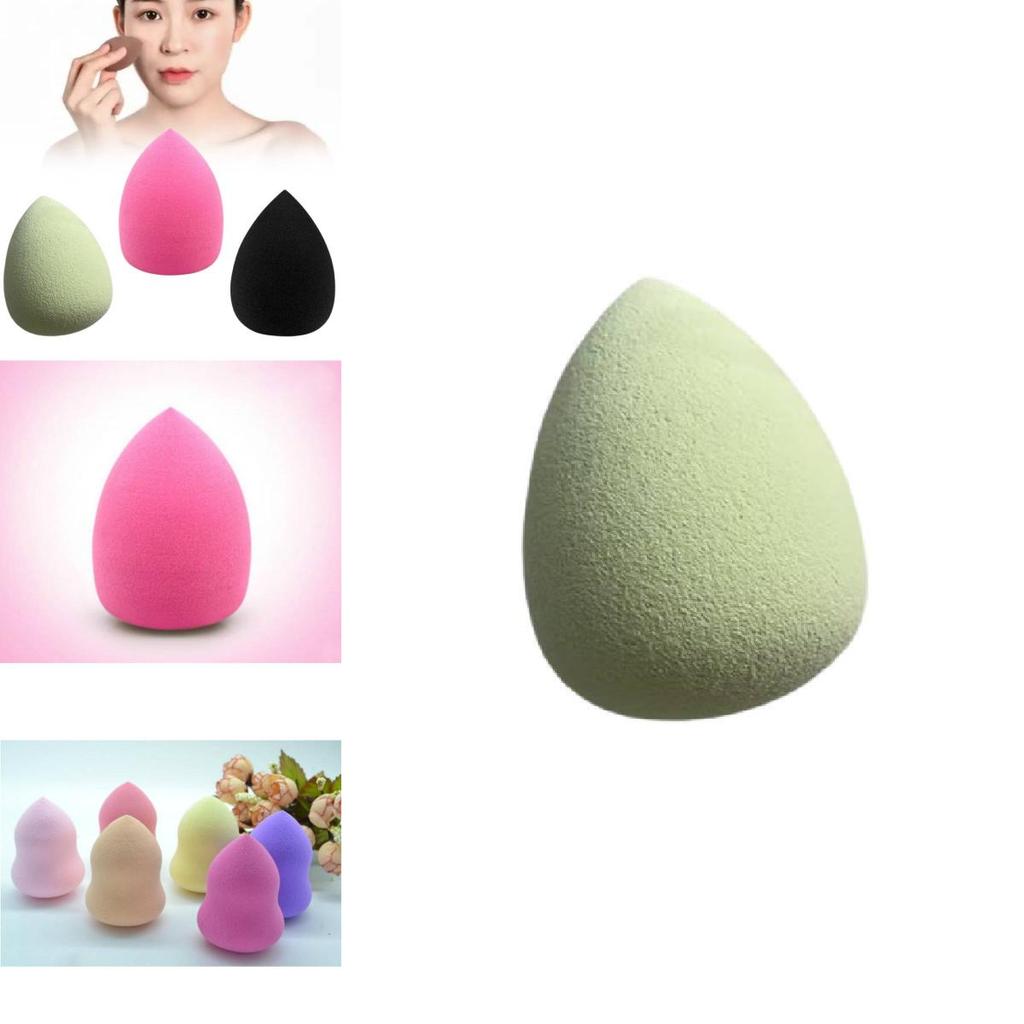 Hydrophilic Nonlatex Beauty Egg With Shape For Flawless Makeup Application