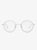 Leunehauwin January Silver Dr0102B Blue Light Blocking Glasses