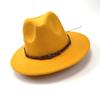 Jazz Hat Season Belt Top Hat Woolen Hat Felt Hat Versatile Trend