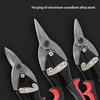 10" Aviation Shears Heavy Duty Sheet Metal Cutters Left /Right/Straight Scissor