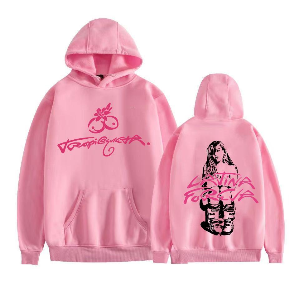 Karol G Tropicoqueta New Album 2025 Merch Sweatshirt Men Women Clothing Harajuku Fashion Aesthetic Hoodie Hip Hop Gothic Hoodies