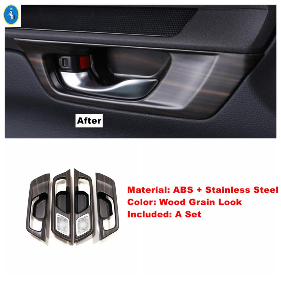 Car Front Water Cup Holder / Door Handle Bowl / AC Air Outlet Decor Sticker Accessories Cover Trim For Honda CR-V CRV  2024