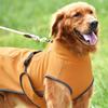Warm Cotton Pet Vest Medium To Large Dogs Winter Casual Dog Coat Orange Gray Mustard