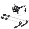 ZTTO 1 Pair Mountain Bicycle Bike Drum Quick Release Lever Skewer Safety Locker (Black)