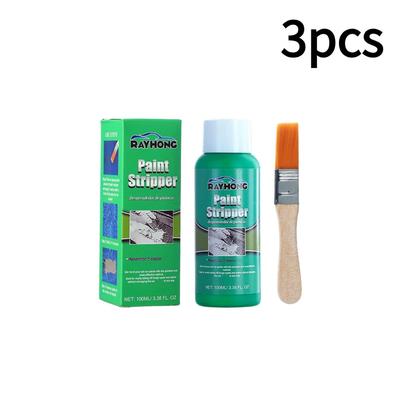 Metall-Farbentferner Autolackentferner Farbentferner Spray Für Auto Wand Marinefarbe Graffiti-Korrektur Mit Pinsel 100ml