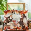 1pcs/1lot Decorative Adhesive Tapes Mountains, Rivers Scrapbooking DIY Scrapbooking Stickers