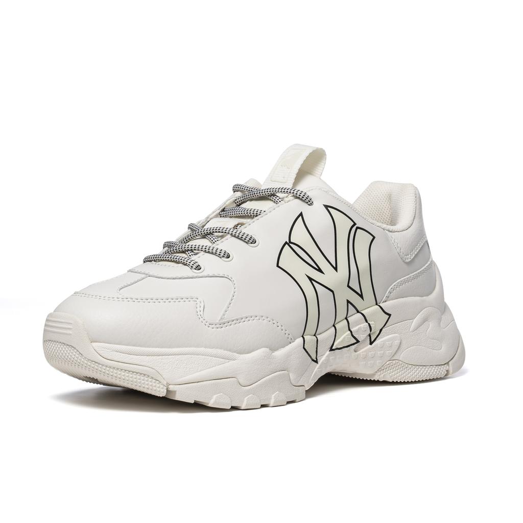 MLB Big Ball Chunky Retro Print Shock Absorbing Non-Slip Wear-Resistant Lightweight Increased Height Low-Top Dad Shoes Unisex sneaker 32SHC1011-50I