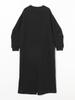 B:MING LIFE STORE by BEAMS Women's Fleece Dress with Sleeve Form (S-M) Black, Size S