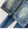 Women's Denim Vest - Spring/Autumn Casual Fashion, Loose Fit, Chic Outerwear, Petite.