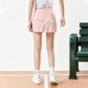 Li Ning Badminton Series Color Block Mid Waist Pleated Casual Skirt Women Skirts Light-Pink ASKU120-4