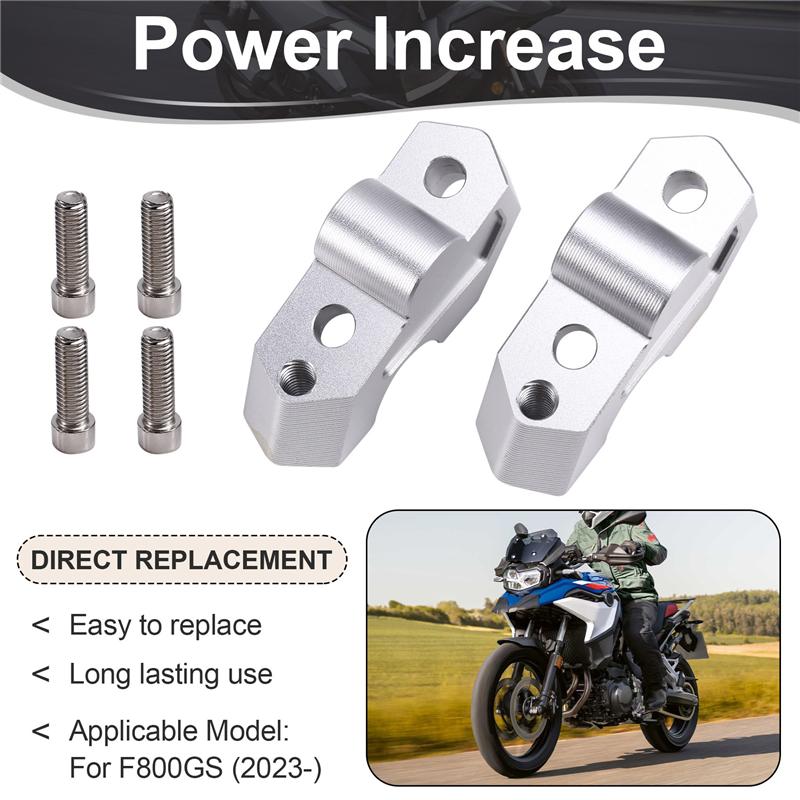 ABLZ-Motorcycle Handlebar Riser For BMW F800GS F800 F 800 GS -2025 Accessories Handle Bar Back Move Lift
